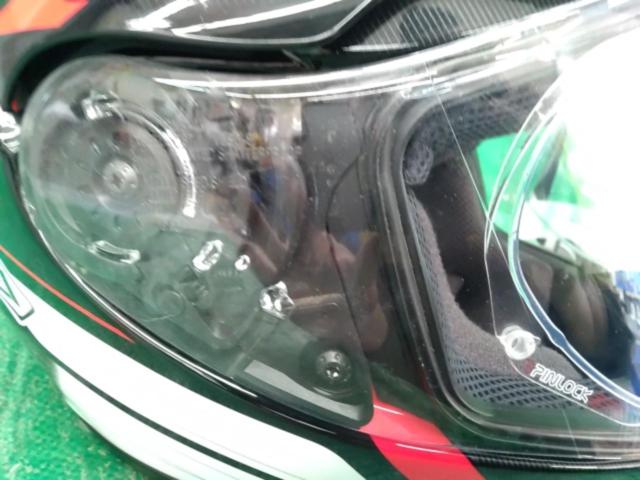 【SHOEI】HONET ADV SEEKER サイズXL ピンロック付き 黒/赤