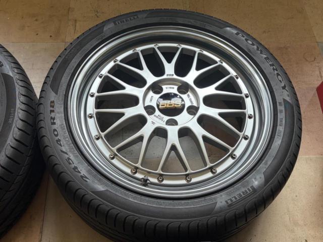 ★限定モデル 希少★ 【BBS(ビービーエス)】LM (LM275) 2018 Limited Edition + PIRELLI POWERGY 245/40R18 97Y XL  + 補修パーツ
