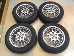 トヨタ純正(TOYOTA)  VOXY/80系 煌 純正OP BBS製 純正ホイール  +GOODRIDE RIDEMAX G-118