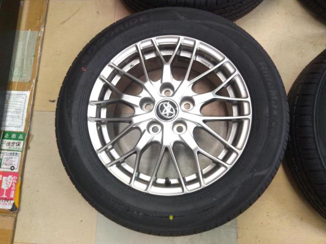 トヨタ純正(TOYOTA)  VOXY/80系 煌 純正OP BBS製 純正ホイール  +GOODRIDE RIDEMAX G-118