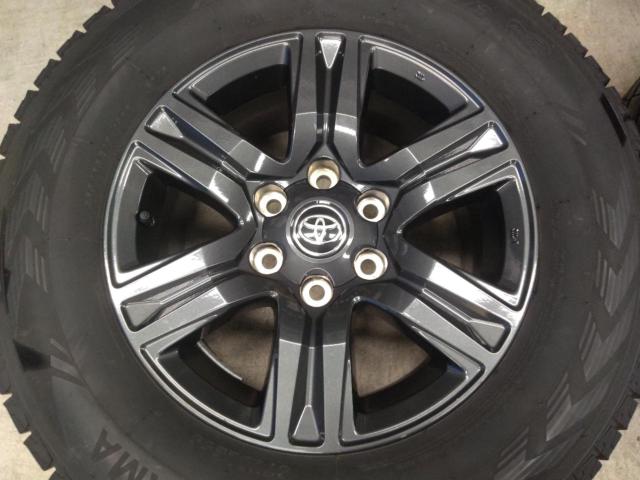 【トヨタ純正】ハイラックス/GUN125 Zグレード後期 ホイール+【YOKOHAMA】 iceGUARD SUV G075 265/65R17 112Q
