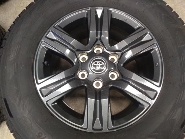 【トヨタ純正】ハイラックス/GUN125 Zグレード後期 ホイール+【YOKOHAMA】 iceGUARD SUV G075 265/65R17 112Q