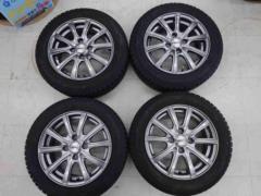 BADX(バドックス) D.O.S.(ディーオーエス)    + YOKOHAMA(ヨコハマ) iceGUARD iG60 165/65R14 100-4H 4本セット