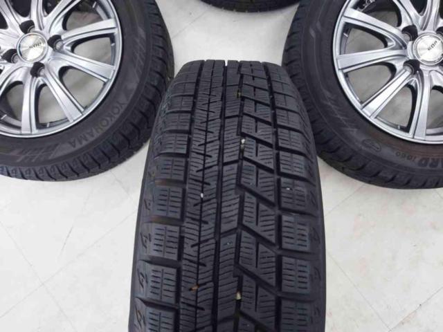 BADX(バドックス) D.O.S.(ディーオーエス)    + YOKOHAMA(ヨコハマ) iceGUARD iG60 165/65R14 100-4H 4本セット