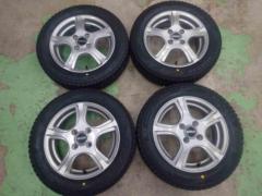 【2026年製造!】メーカー不明 ANNIVERSARY  + BRIDGESTONE(ブリヂストン) BLIZZAK VRX3 155/65R14 100-4H 4本セット
