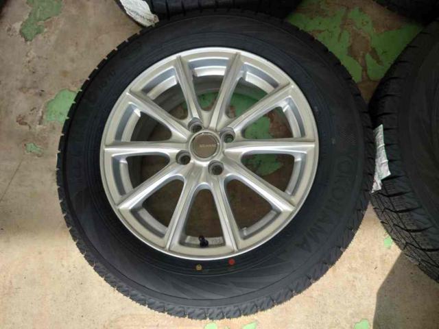 【2026年シリアル!】BRIDGESTONE ECO FORME SE-10 + YOKOHAMA iceGURAD iG70 195/65R16 100-4H ※ライズ・ロッキーガソリン車用!