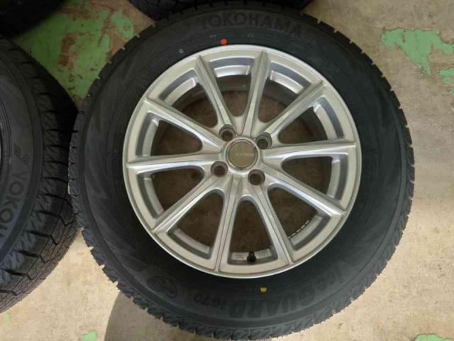 【2026年シリアル!】BRIDGESTONE ECO FORME SE-10 + YOKOHAMA iceGURAD iG70 195/65R16 100-4H ※ライズ・ロッキーガソリン車用!