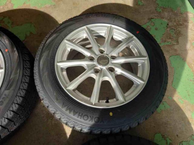 【2026年シリアル!】BRIDGESTONE ECO FORME SE-15 + YOKOHAMA iceGUARD iG70 195/60R16 114.3-5H 4本セット