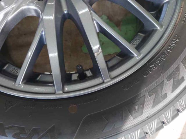 weds(ウェッズ)  RAVRION RM01  + BRIDGESTONE(ブリヂストン) BLIZZAK VRX3 205/55R16 100-5H 4本セット