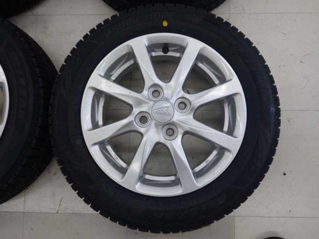 ダイハツ純正(DAIHATSU)  ムーヴ純正ホイール  + BRIDGESTONE(ブリヂストン) BLIZZAK VRX3 155/65R14 100-4H