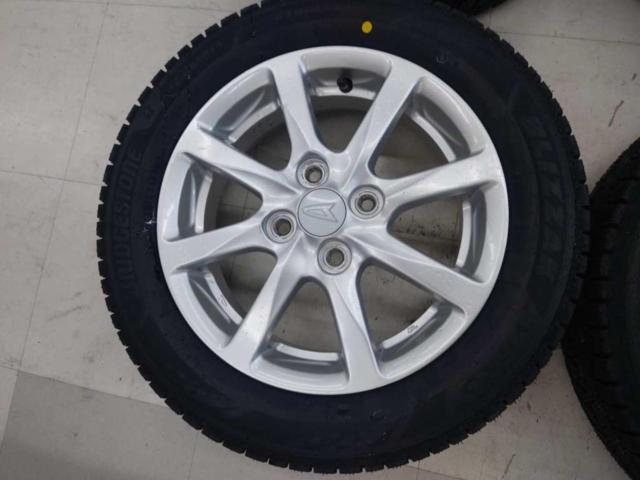 ダイハツ純正(DAIHATSU)  ムーヴ純正ホイール  + BRIDGESTONE(ブリヂストン) BLIZZAK VRX3 155/65R14 100-4H