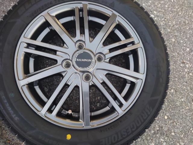 BRIDGESTONE(ブリヂストン) BALMINUM(バルミナ)    + BRIDGESTONE(ブリヂストン) BLIZZAK VRX3 155/65R14 4本セット