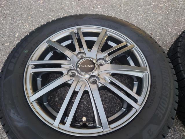BRIDGESTONE(ブリヂストン) BALMINUM(バルミナ)    + BRIDGESTONE(ブリヂストン) BLIZZAK VRX3 155/65R14 4本セット