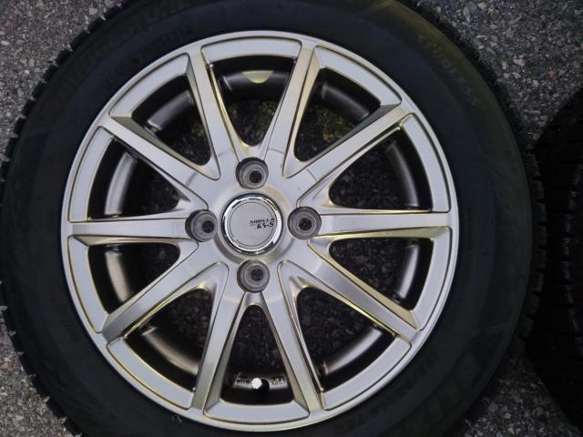 TOPY(トピー) SIBILLA NEXT(シビラネクスト) GS-5   + BRIDGESTONE(ブリヂストン) BLIZZAK VRX3 155/65R14 4本セット