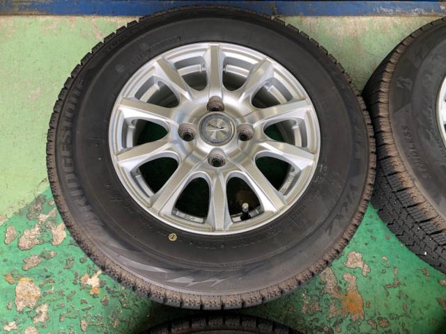 weds JOKER STRAIGHT+BRIDGESTONE BLIZZAK VRX2