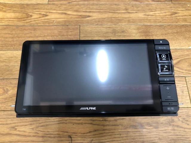 ALPINE 7W 7W-HA 60系 ハリアー 後期 専用 7型ワイドカーナビ