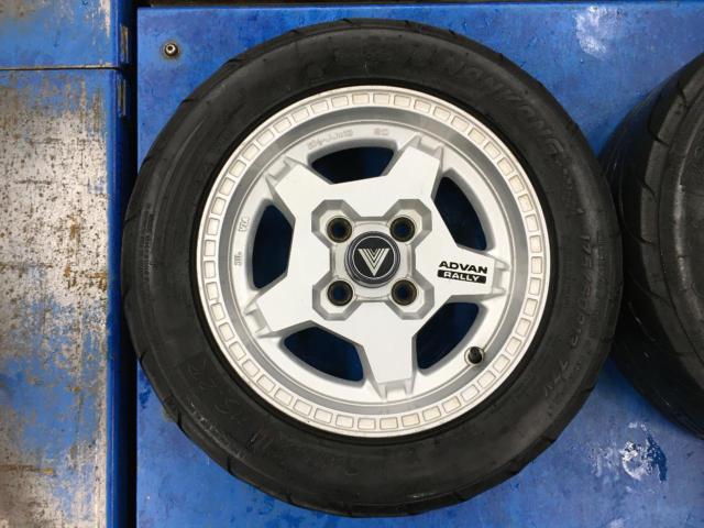 YOKOHAMA ADVAN RALLY+NANKANG NS-2 2本セット