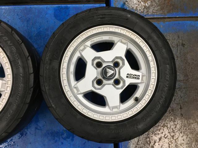 YOKOHAMA ADVAN RALLY+NANKANG NS-2 2本セット