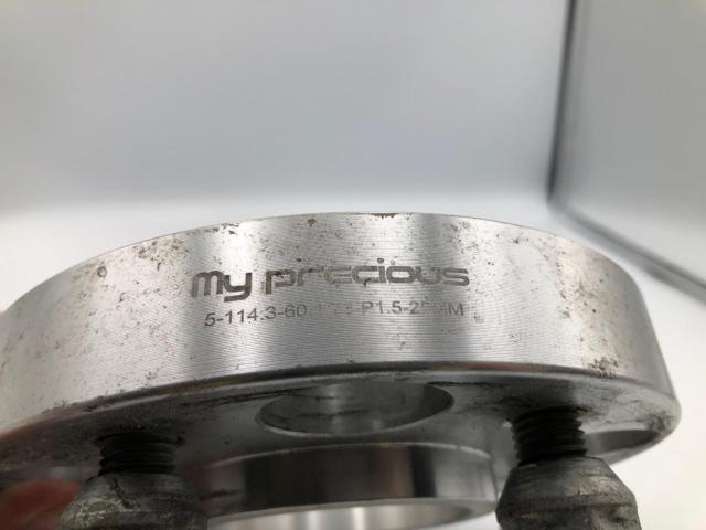 My precious ワイドトレッドスペーサー 114.3-5H P1.5 25mm 2枚セット