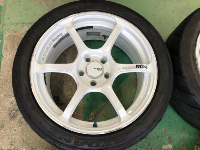 YOKOHAMA ADVAN Racing RG4 RG-4  + SHIBATIRE REVIMAX R23