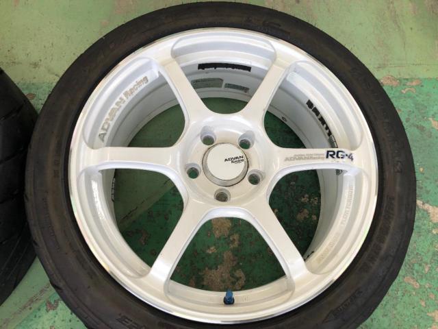 YOKOHAMA ADVAN Racing RG4 RG-4  + SHIBATIRE REVIMAX R23