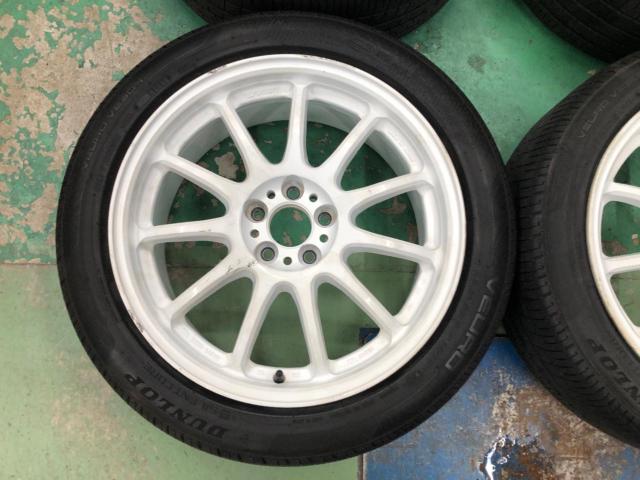 WORK EMOTION 11R + DUNLOP VEURO VE304