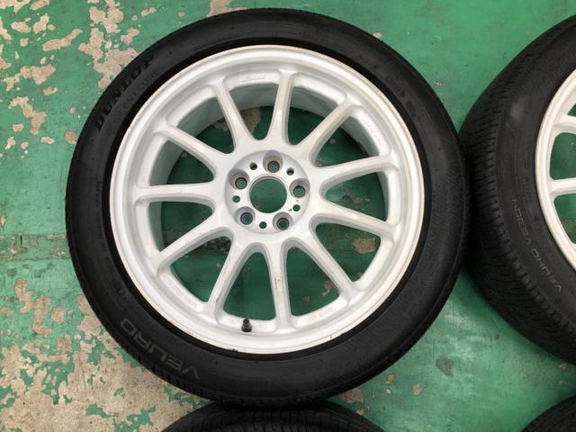 WORK EMOTION 11R + DUNLOP VEURO VE304