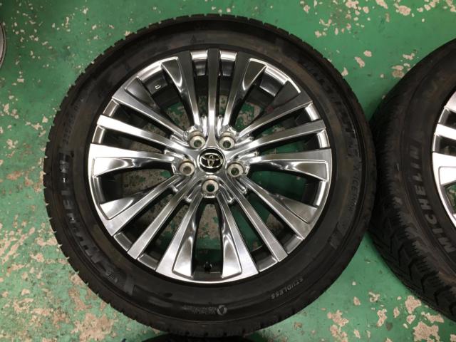 トヨタ 80系 ハリアー Zグレード 純正 ホイール   + MICHELIN X-ICE SNOW