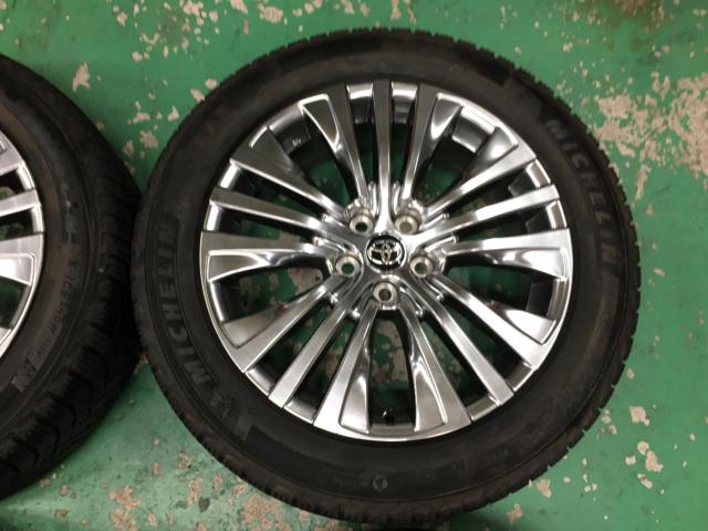 トヨタ 80系 ハリアー Zグレード 純正 ホイール   + MICHELIN X-ICE SNOW
