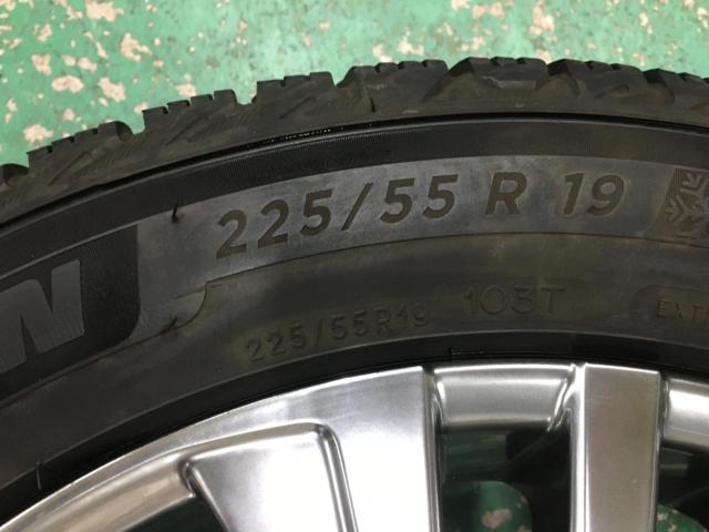 トヨタ 80系 ハリアー Zグレード 純正 ホイール   + MICHELIN X-ICE SNOW