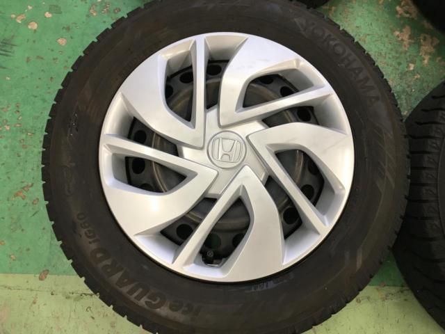 ホンダ GB5 フリード 純正 スチールホイール  + YOKOHAMA iceGUARD iG60