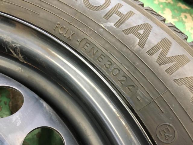 ホンダ GB5 フリード 純正 スチールホイール  + YOKOHAMA iceGUARD iG60