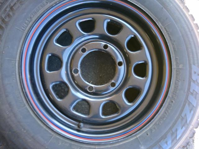 DAYTONA
Steel wheels only.