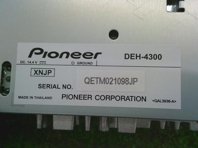 carrozzeria DEH-4300