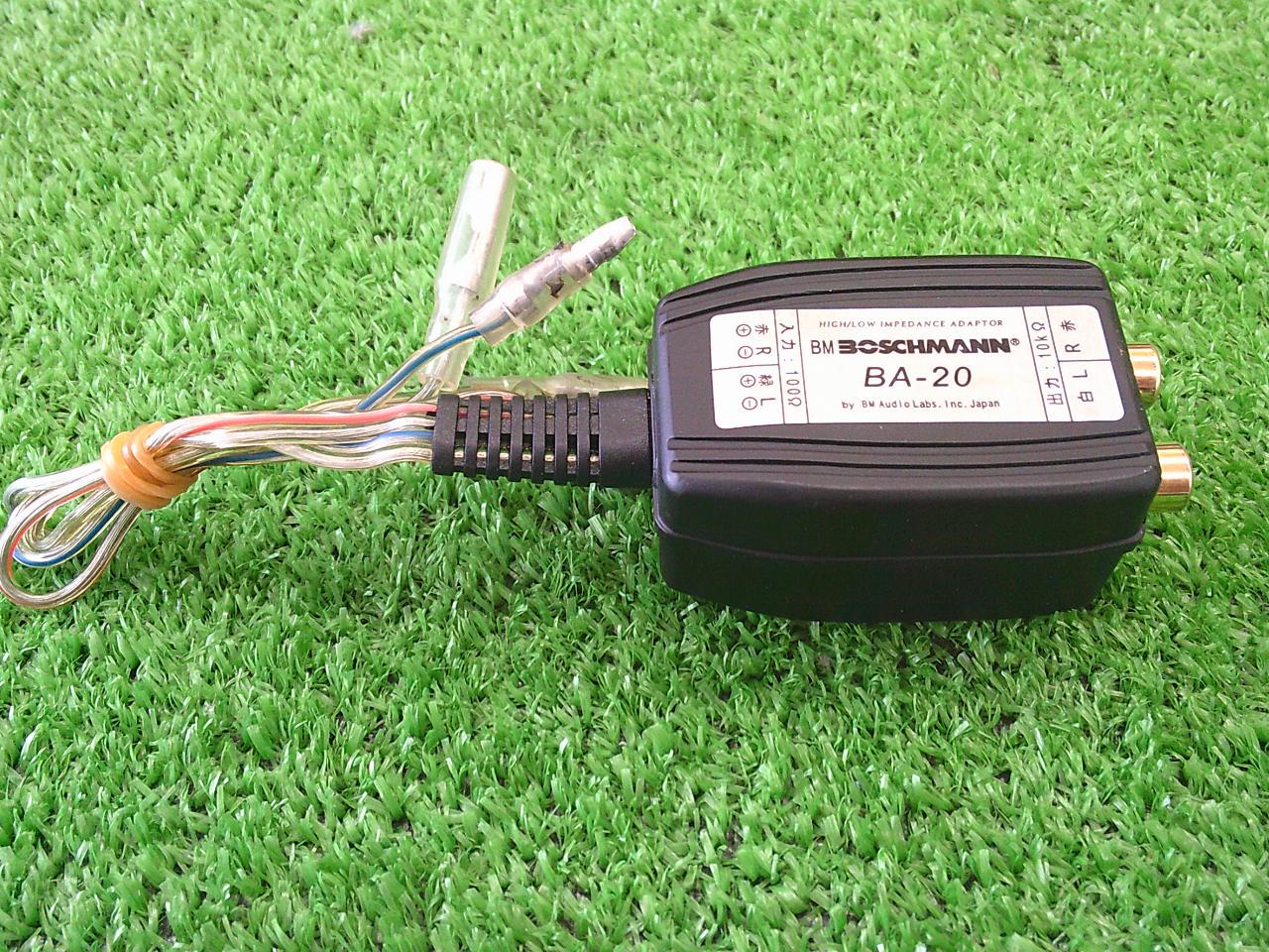 BM-BOSCHMANN
Hi-Lo converter
BA-20
