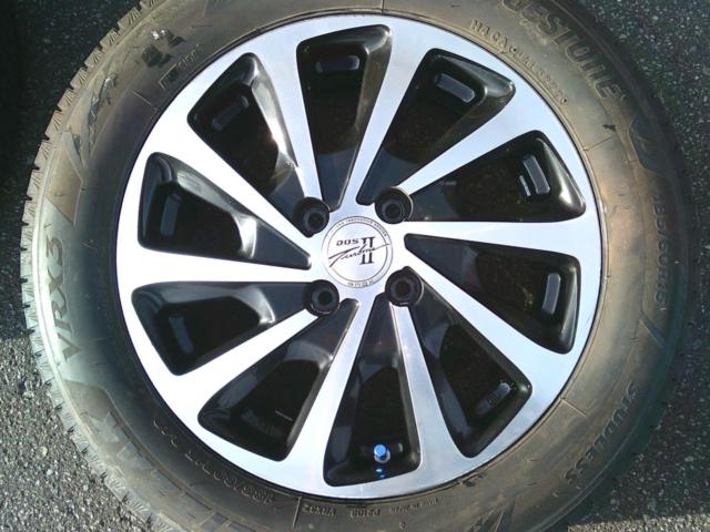 BRIDGESTONE BLIZZAK VRX3  + BADX D.O.S. TURBINE 2