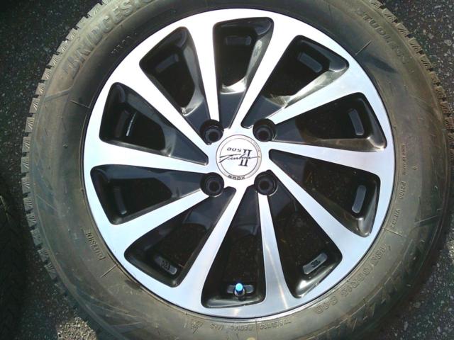 BRIDGESTONE BLIZZAK VRX3  + BADX D.O.S. TURBINE 2