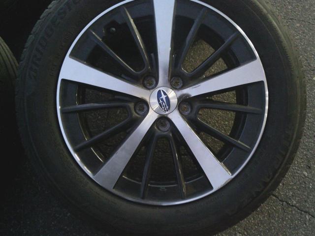 Pleiades
Impreza Sport genuine wheels + BRIDGESTONE
TURANZA
T001