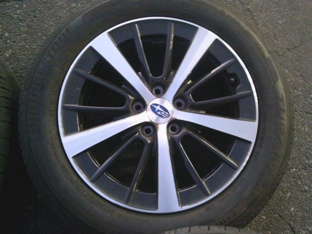 Pleiades
Impreza Sport genuine wheels + BRIDGESTONE
TURANZA
T001