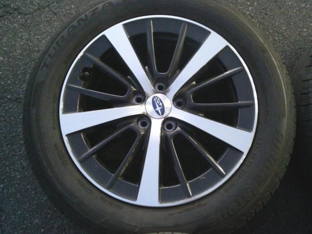 Pleiades
Impreza Sport genuine wheels + BRIDGESTONE
TURANZA
T001