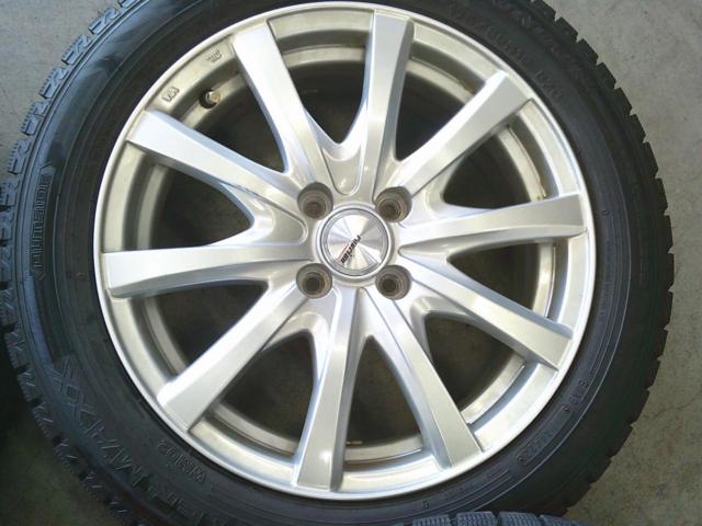 DUNLOP WINTERMAXX WM02 + weds ravrion RS01