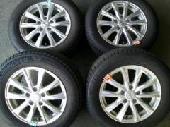 【H倉庫】BRIDGESTONE BLIZZAK VRX3 + weds JOKER GLIDE