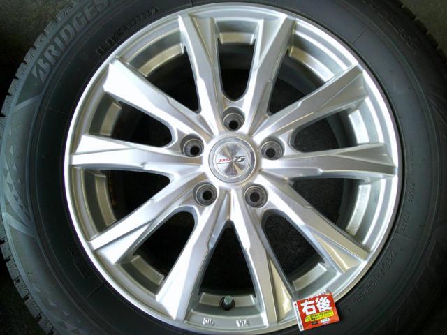 【H倉庫】BRIDGESTONE BLIZZAK VRX3 + weds JOKER GLIDE