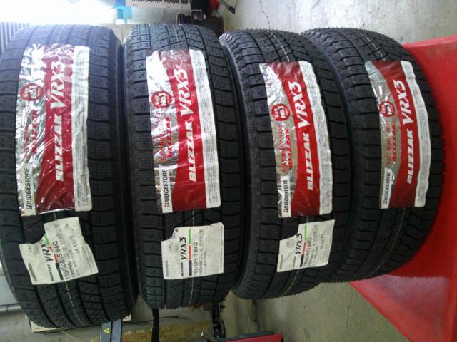 BRIDGESTONE BLIZZAK VRX3 + TOPRUN RD5