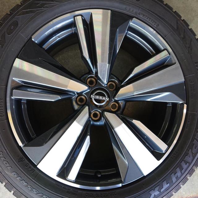 【H倉庫】TOYO winterTRANPATH TX + 日産 T33エクストレイル純正ホイール