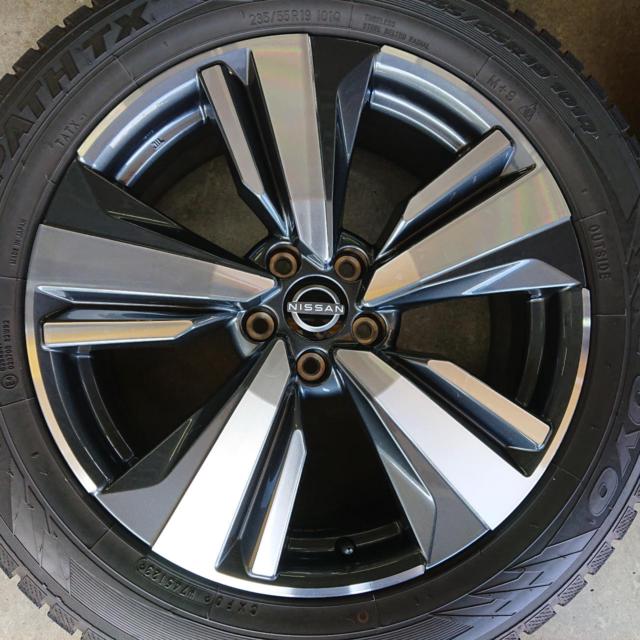 【H倉庫】TOYO winterTRANPATH TX + 日産 T33エクストレイル純正ホイール