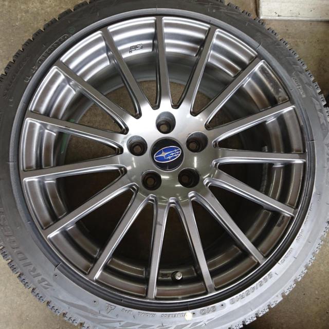 BRIDGESTONE BLIZZAK VRX2 + スバル WRX STI純正ホイール