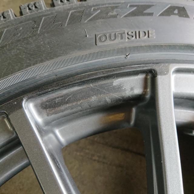 BRIDGESTONE BLIZZAK VRX2 + スバル WRX STI純正ホイール