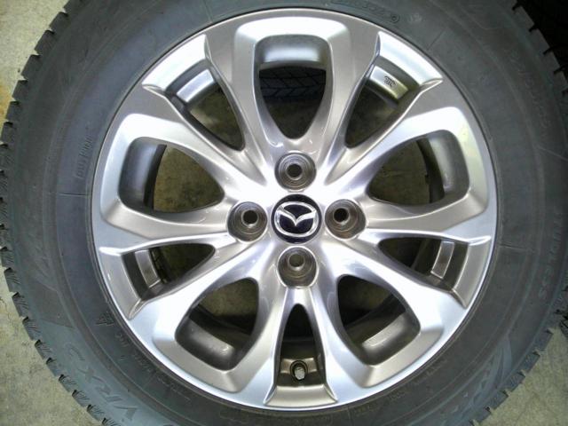 BRIDGESTONE BLIZZAK VRX3 + マツダ デミオ純正ホイール