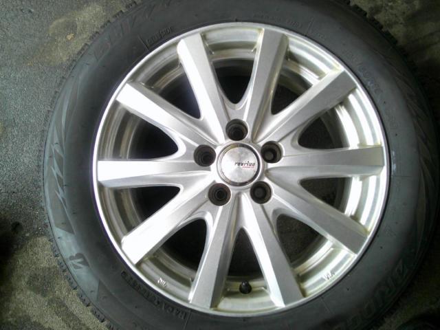 【H倉庫】BRIDGESTONE VRX2 + weds ravrion RS01